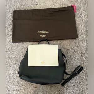 Kate Spade backpack black & white